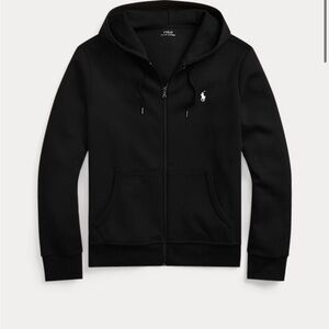 Polo by Ralph Lauren Men's Black Zip-Up Sweater